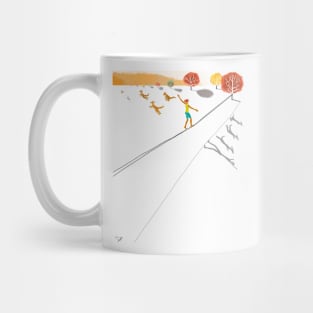 How to live - in balance with nature Mug